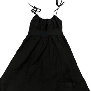 Gianni Bini Little Black Dress Tie Shoulders Women’s Black Dress Size Small